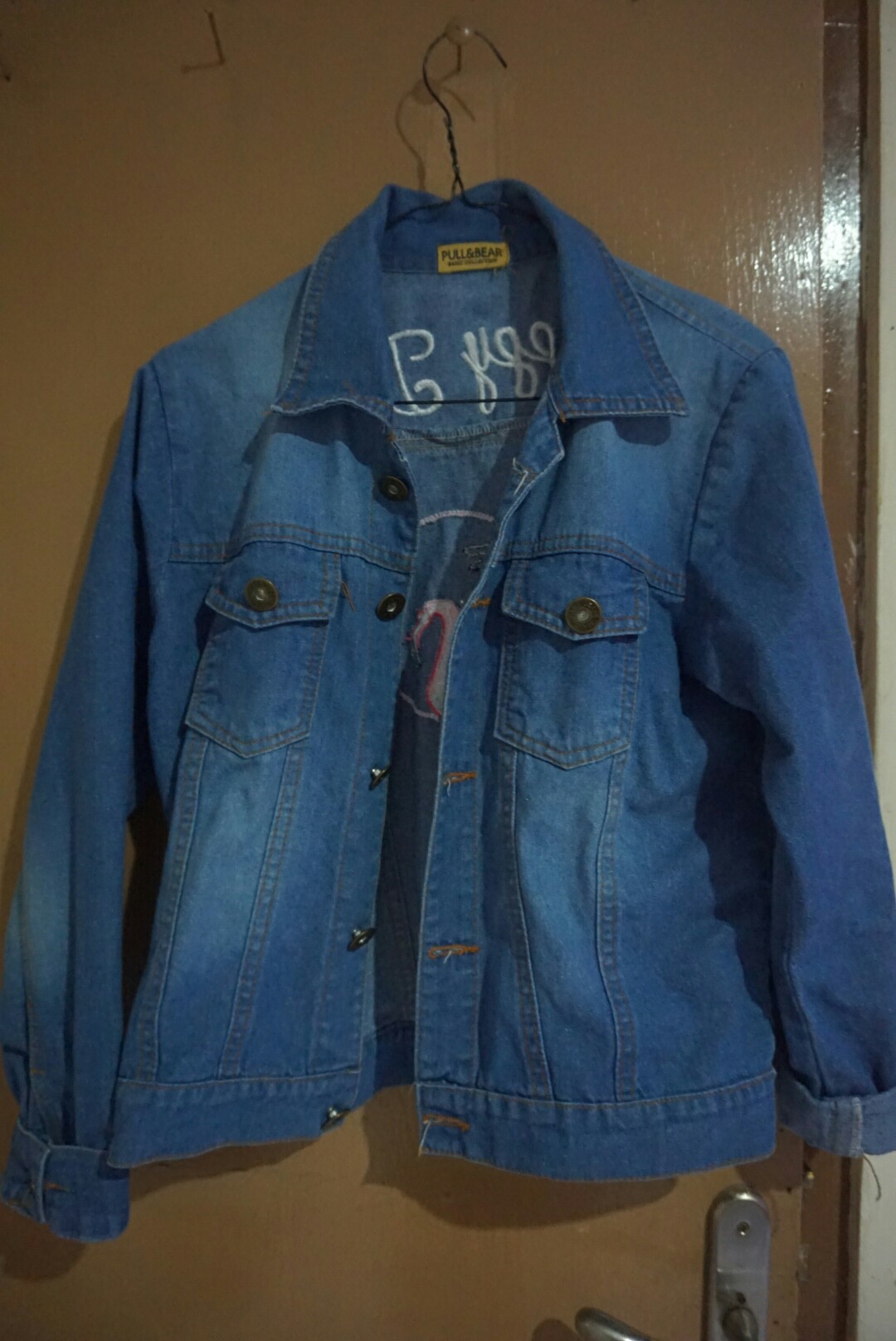Jaket Jeans Flamingo Women S Fashion Women S Clothes Outerwear