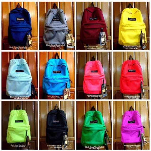 plain color jansport backpacks