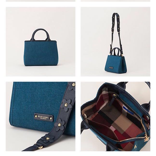Japan Crestbridge Burberry blue label (Japan Spree), Luxury, Bags