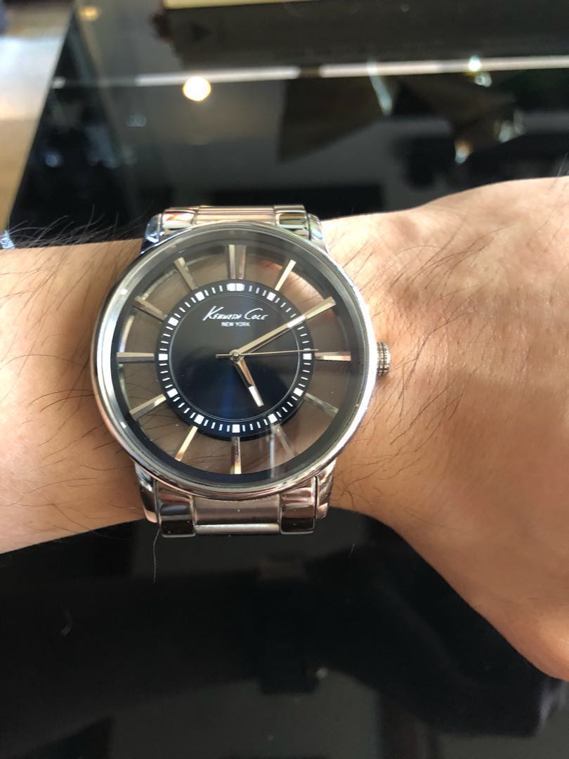Kenneth Cole Watch with Transparent Dial