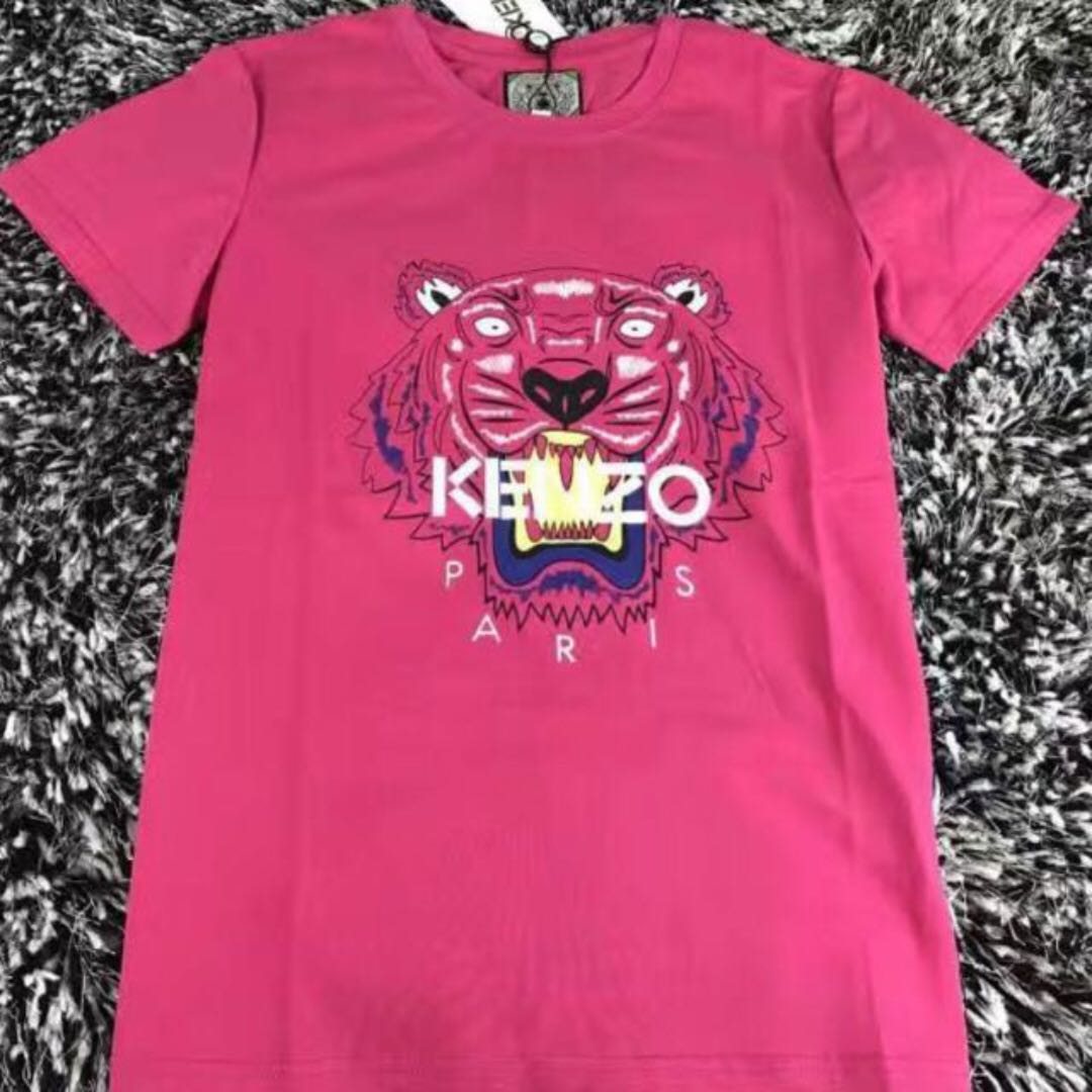 pink kenzo shirt mens