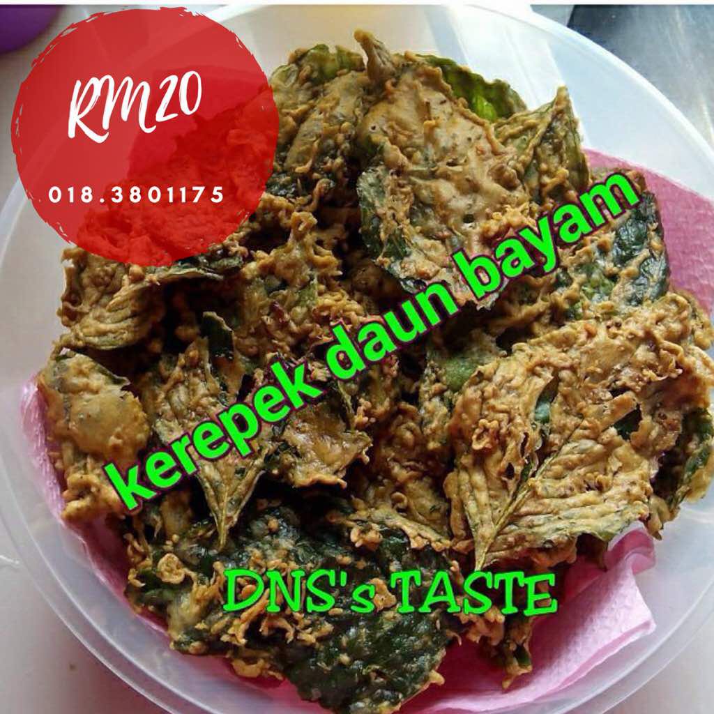 Kerepek Daun Bayam Food Drinks Packaged Snacks On Carousell