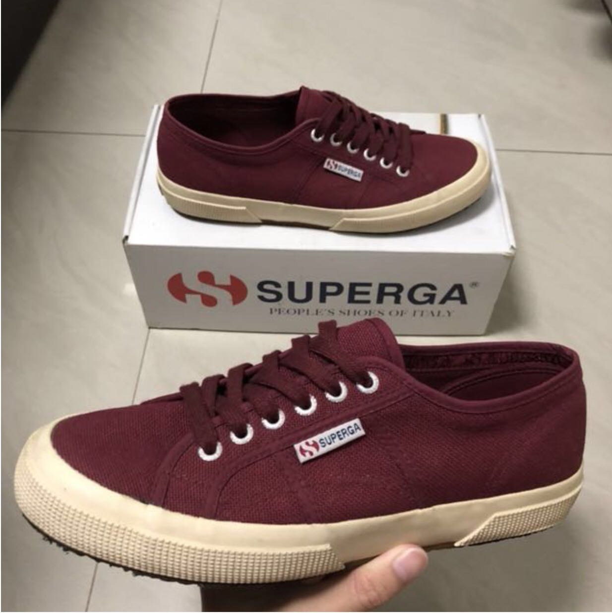 Superga maroon 2025