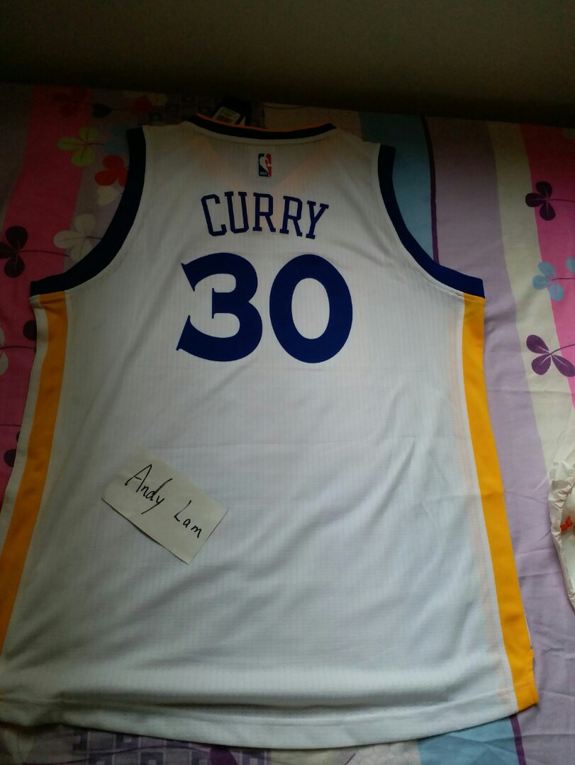curry home jersey