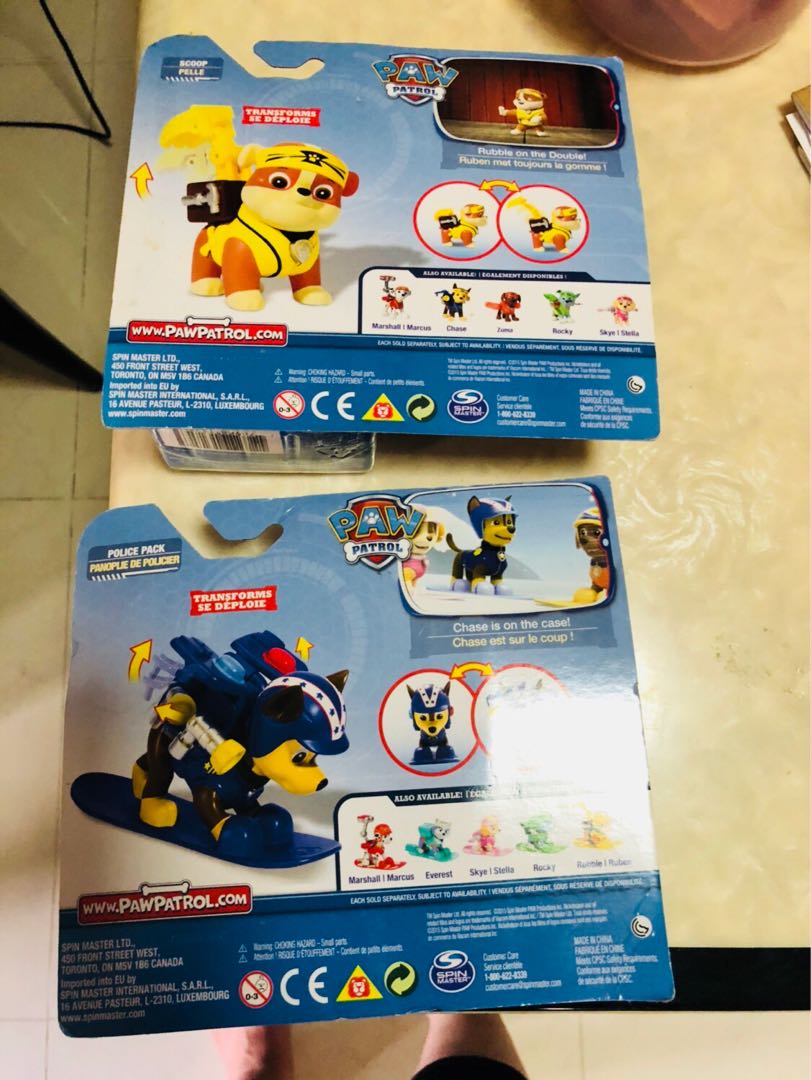 Paw Patrol Winter Rescues Action Pack Pup Snowboard Chase