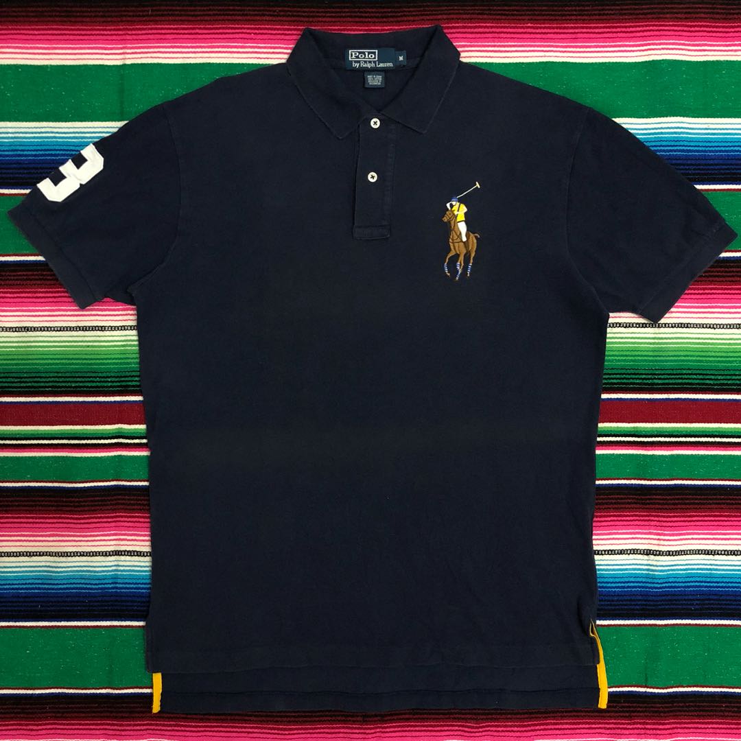 Polo Ralph Lauren 'Colour Pony' Collar T-Shirt, Men's Fashion, Tops & Sets,  Tshirts & Polo Shirts on Carousell