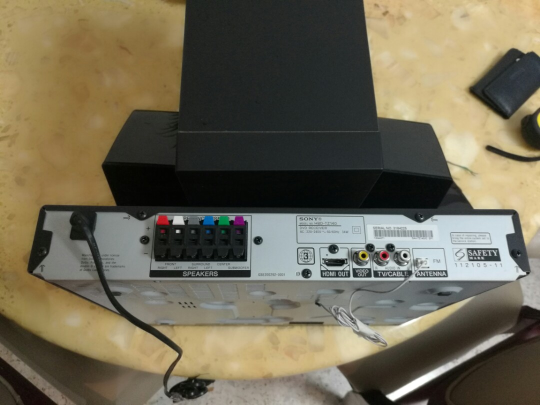 Sony Home Dvd Sound System HBD TZ140, TV & Home Appliances, TV