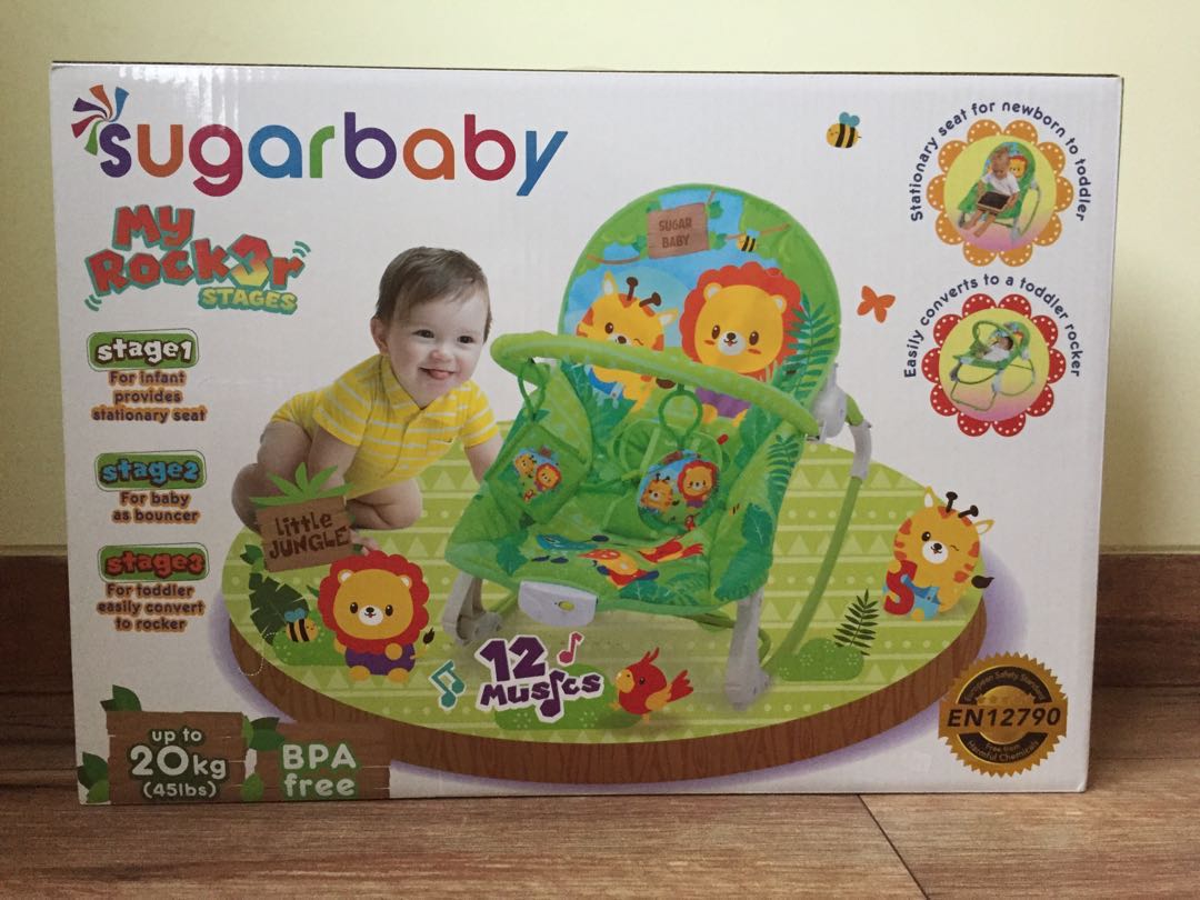 jungle baby bouncer