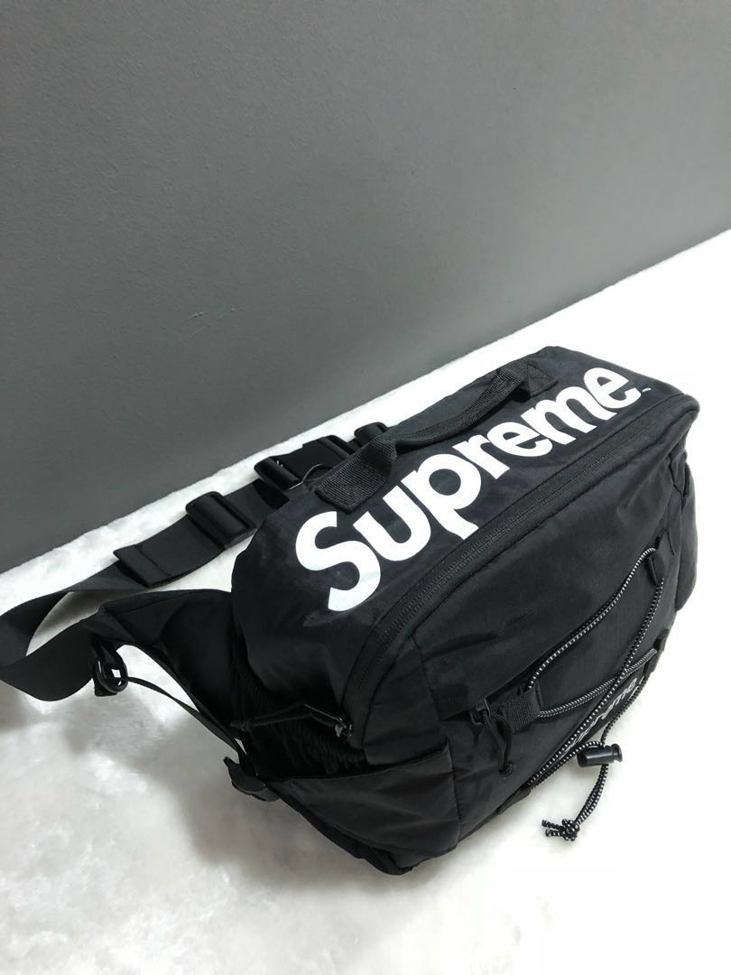 waist bag supreme black