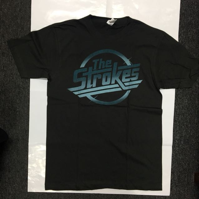 the strokes band tee