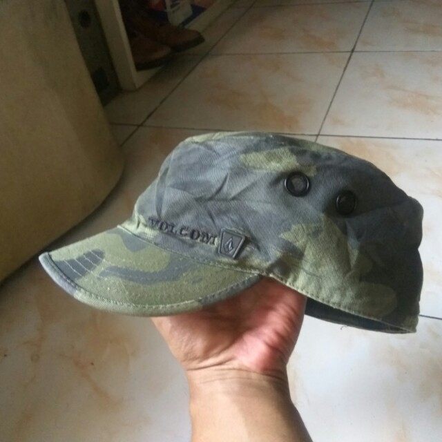volcom military hat