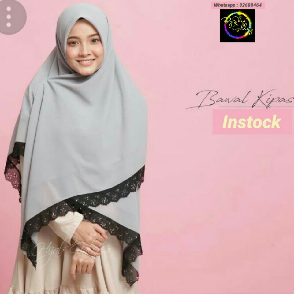 Tudung Labuh Chiffon Bidang 60 Women S Fashion Muslimah Fashion