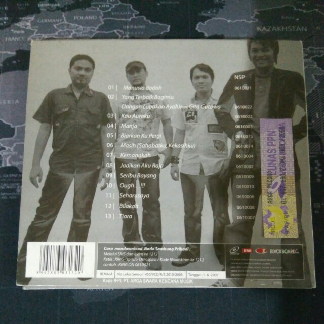 Vcd Karaoke Original Ada Band Yang Terbaik Bagimu Musik Media Cd Dvd Lainnya Di Carousell