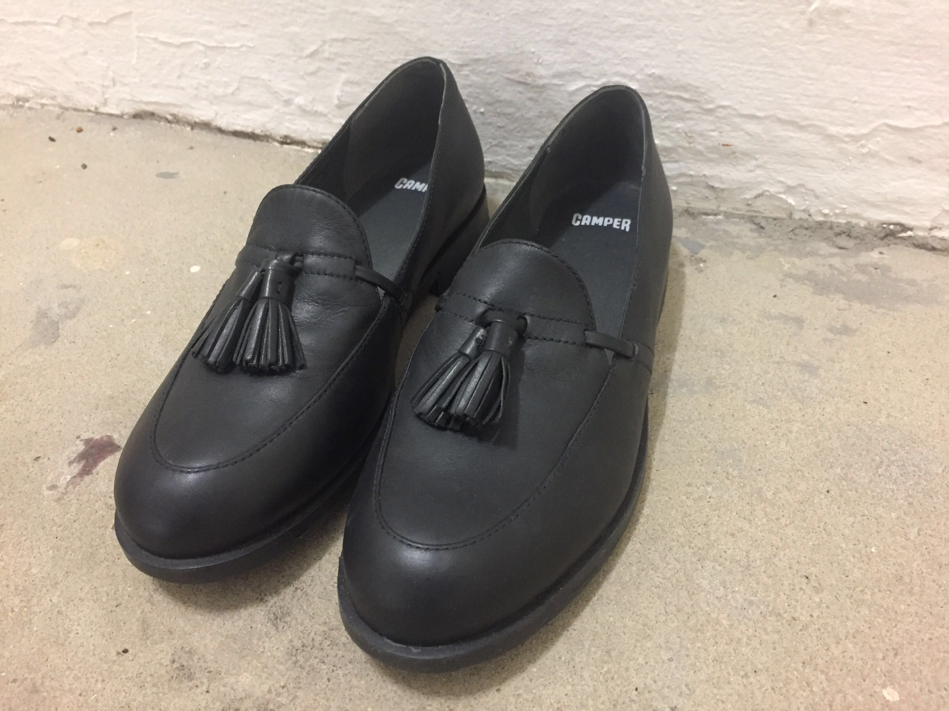 camper loafers