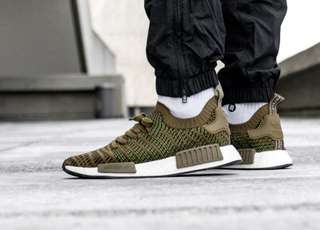 Adidas NMD R1 PK STLT - Trace Olive Green -