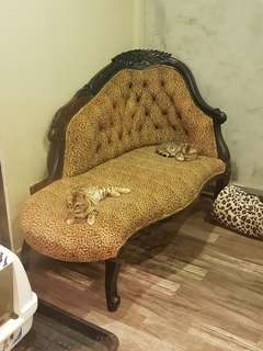 * REDUCED* Luxury Leopard Print Sofa