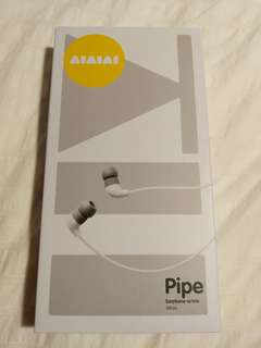 Earphone w/mic - Pipe by AIAIAI