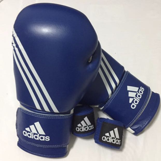 Adidas Boxing / Muay Thai Gloves With 