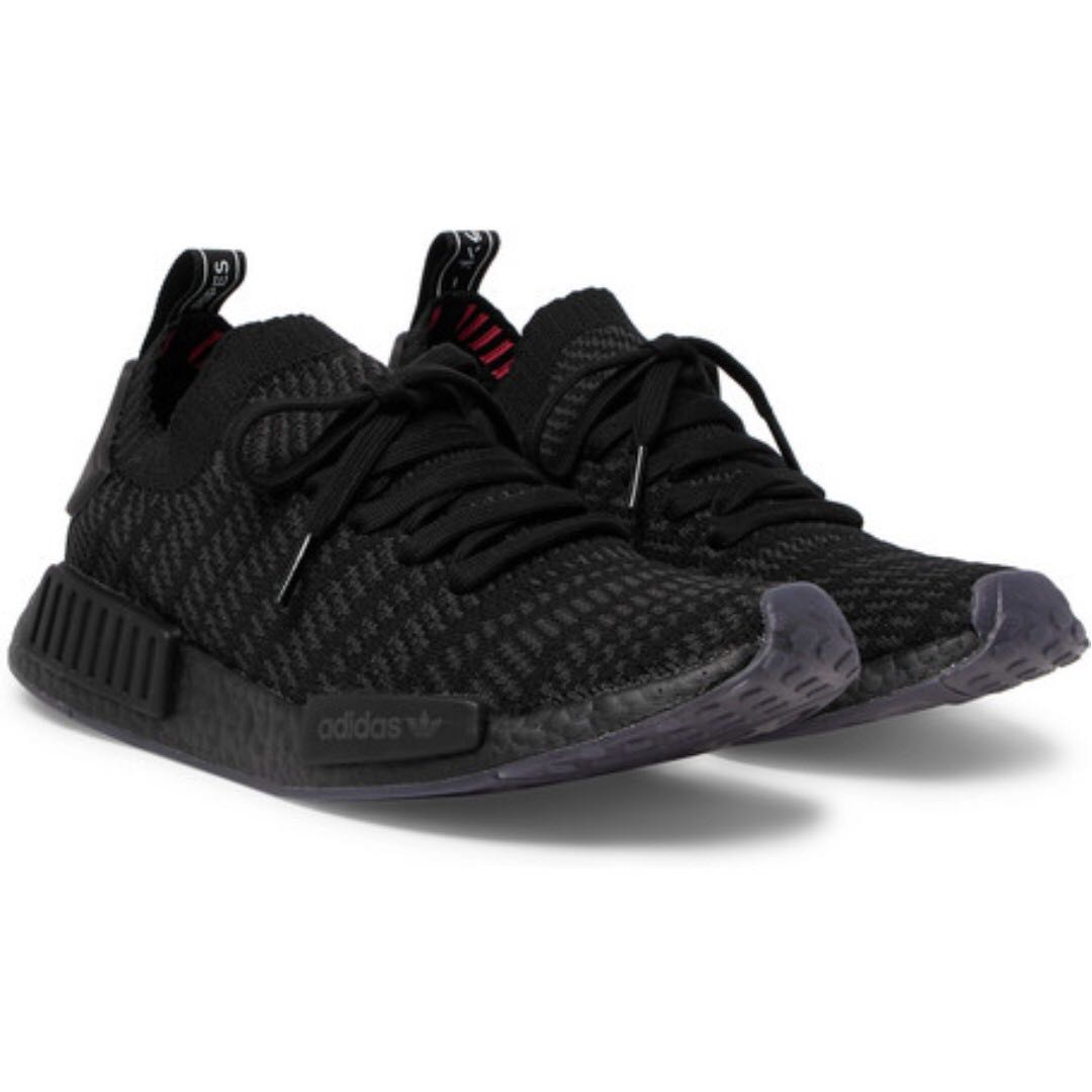 Authentic Adidas NMD R1 Stealth Triple 