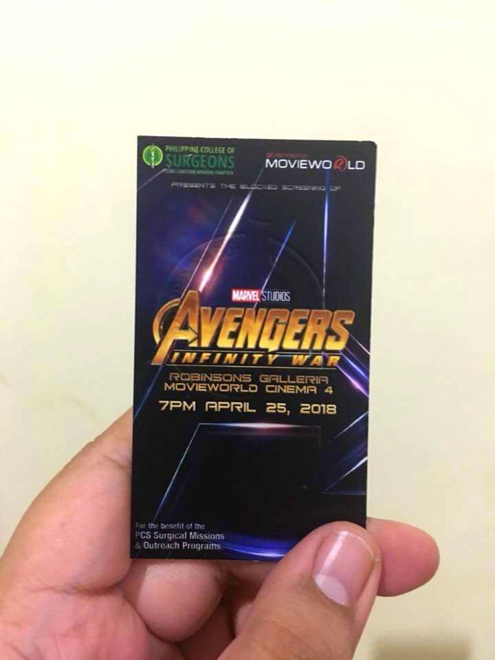 avengers premiere tickets