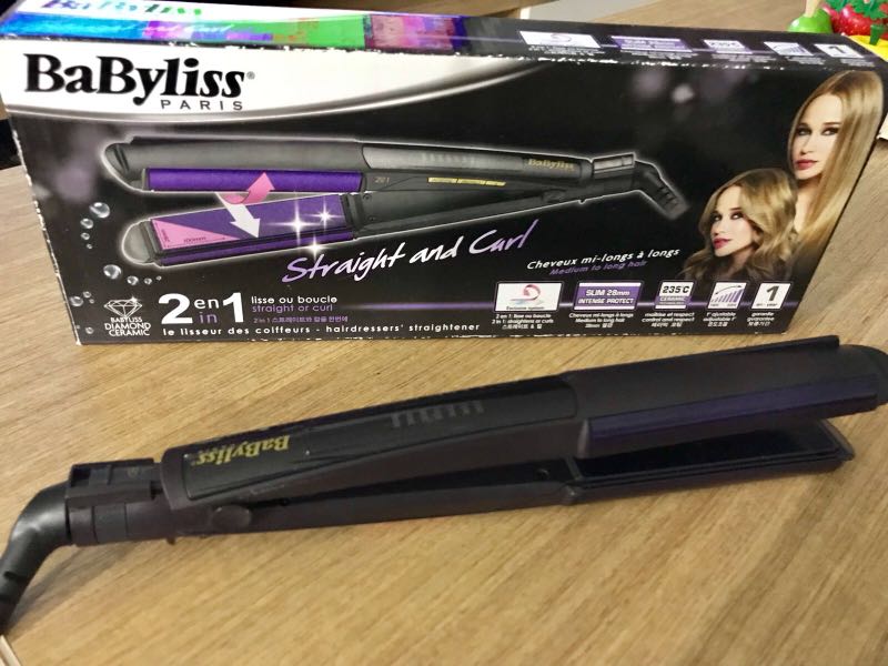 straight and curl babyliss