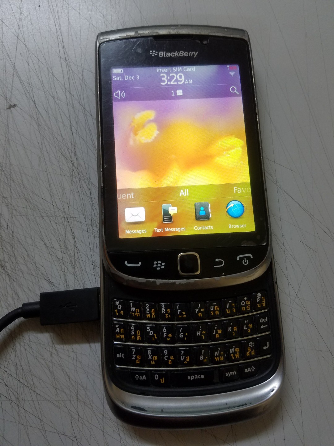 Blackberry Torch 9800 Batangan Telepon Seluler Tablet Di Carousell