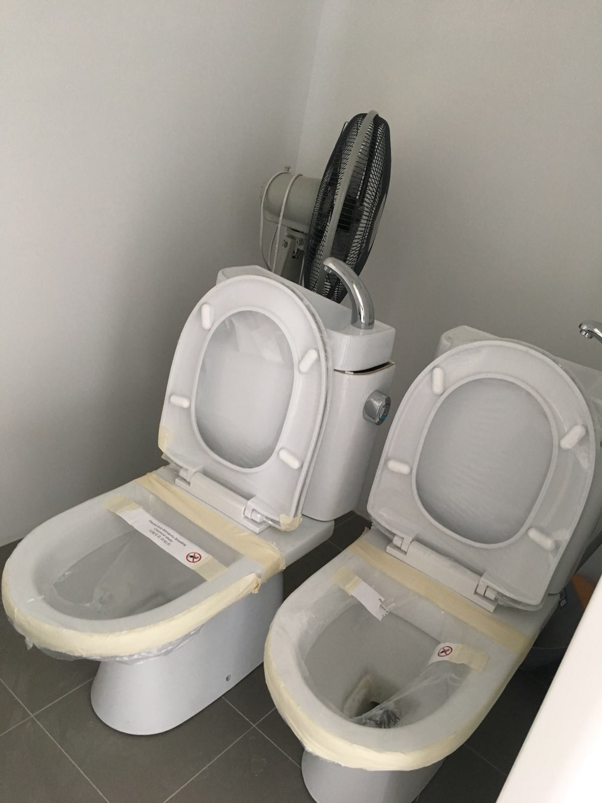 Bto Wc Toilet Bowl 1 Set Left Furniture Others On Carousell
