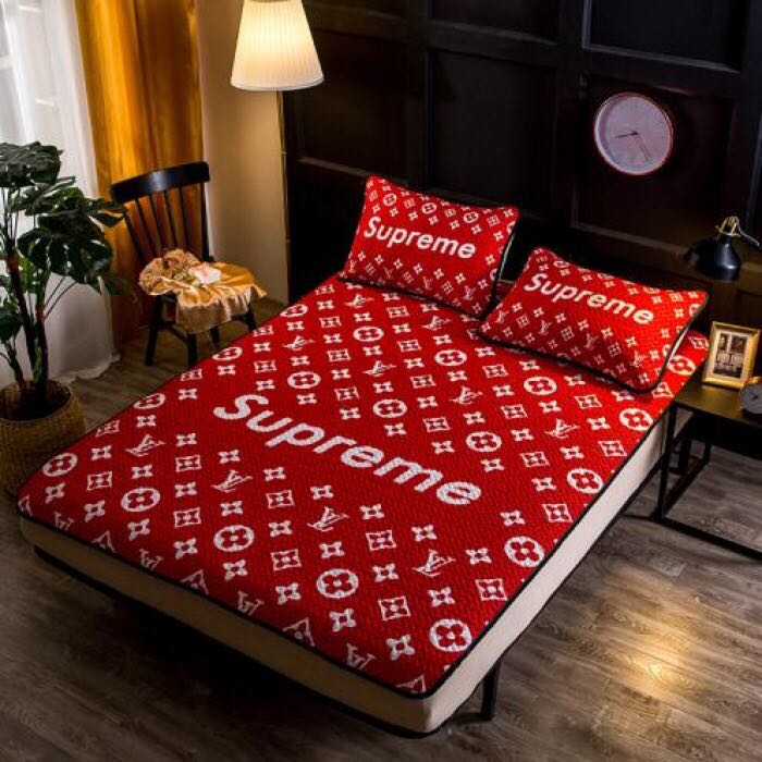 Supreme LV Pillow Promo, Furniture & Home Living, Home Decor, Cushions &  Throws on Carousell