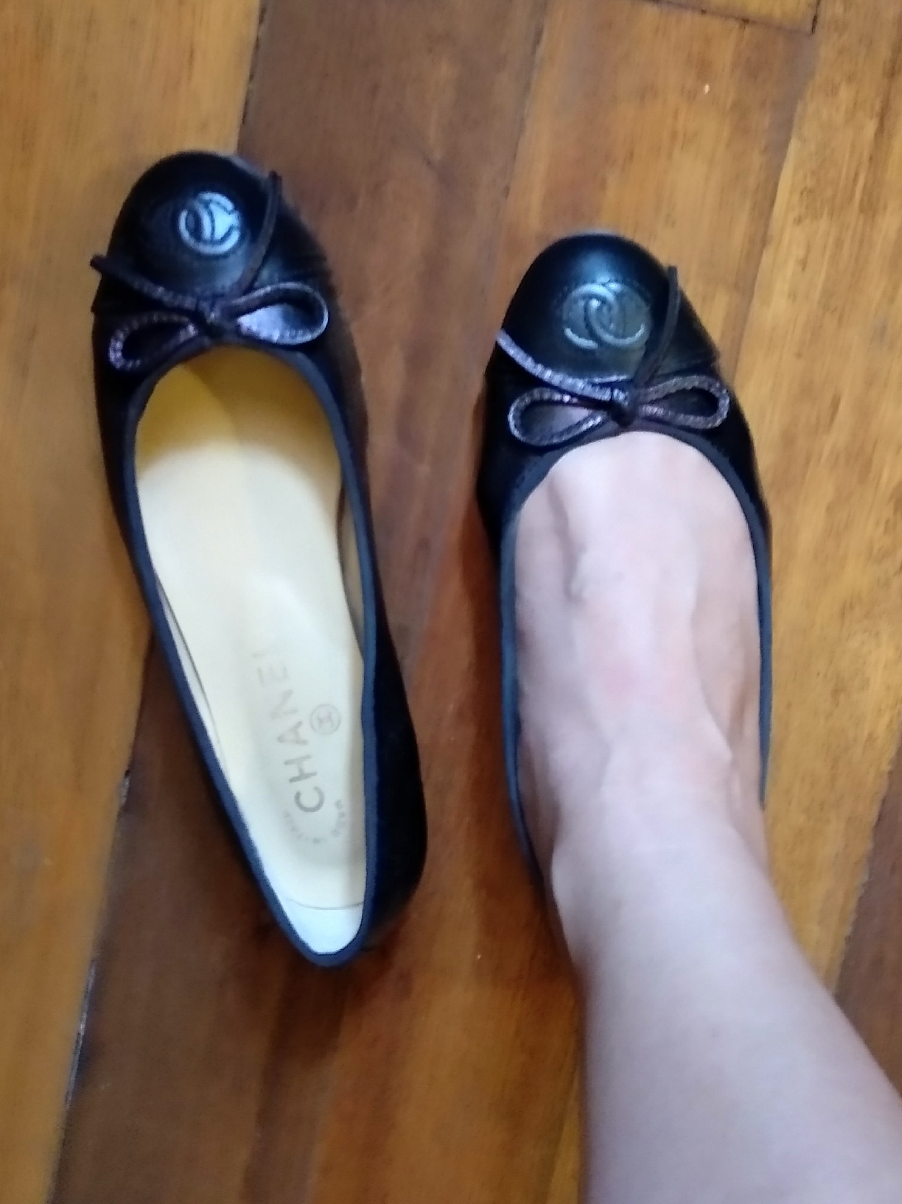 Chanel doll shoes, Women's Fashion, Footwear, Flats & Sandals on Carousell