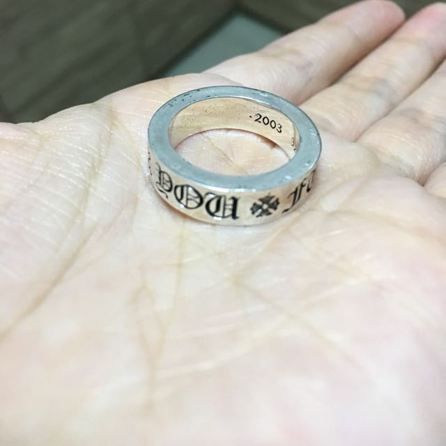 Chrome hearts forever outlet ring fake