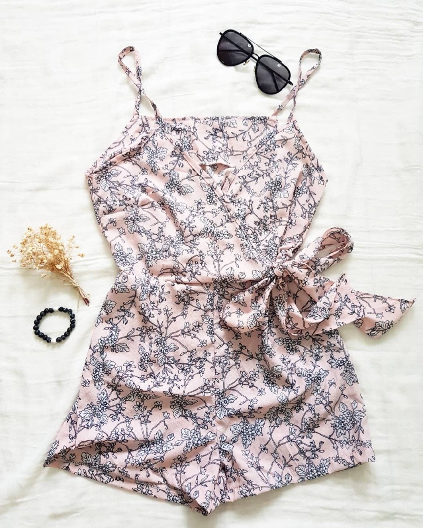 flowery playsuit