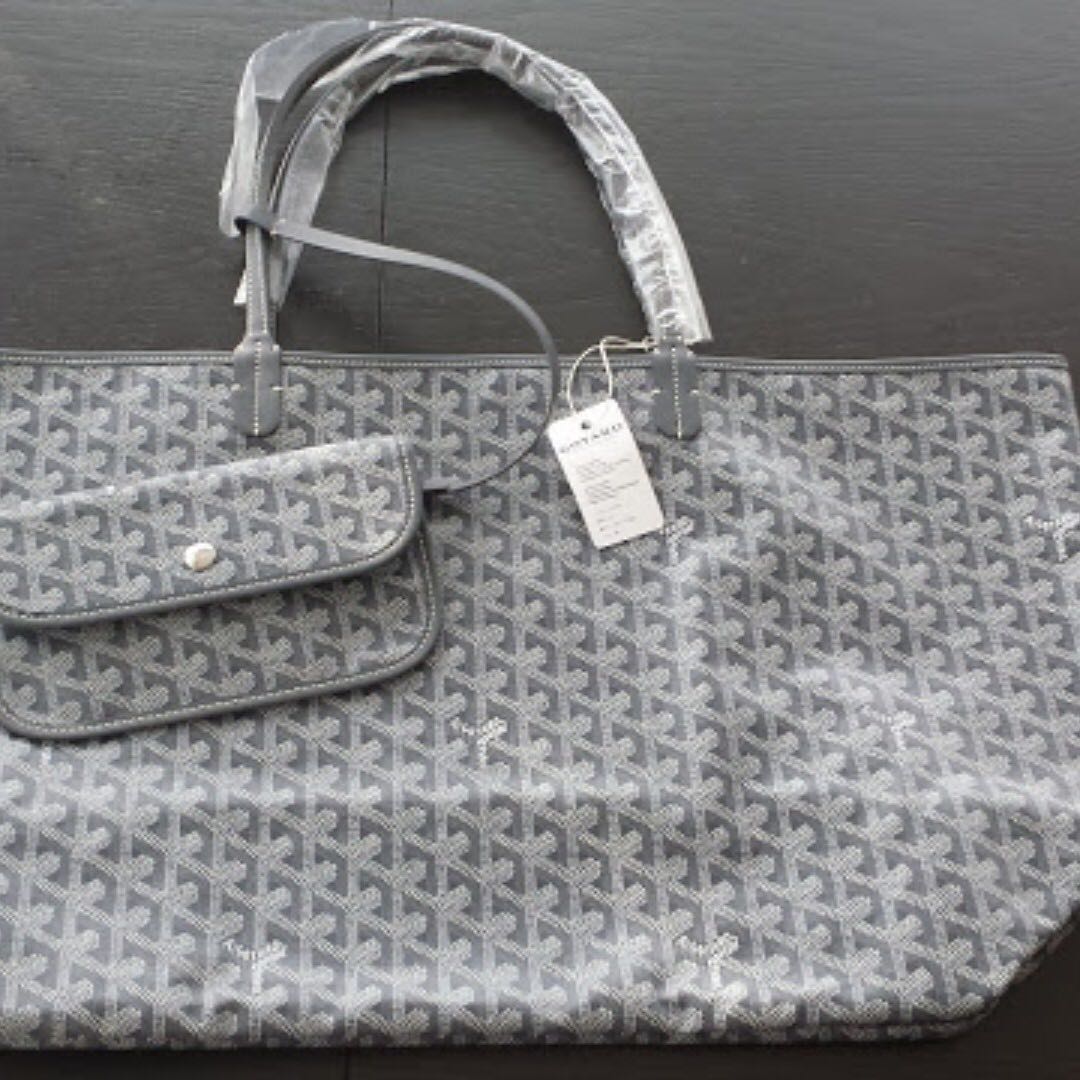 Goyard Tote Bag PM Size in Grey Color