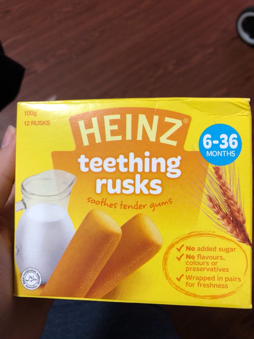 heinz teething rusks