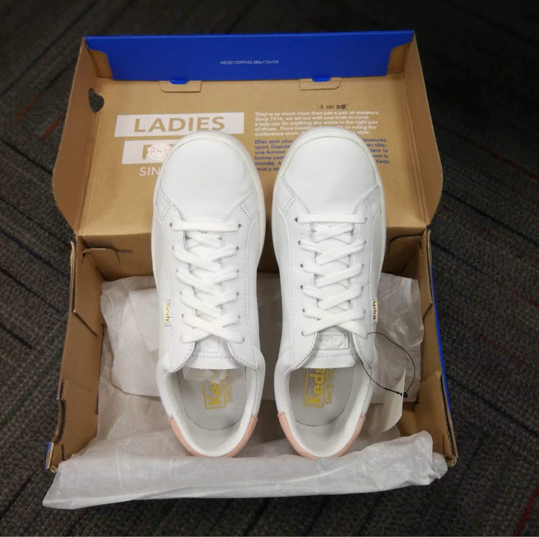 keds ace leather white