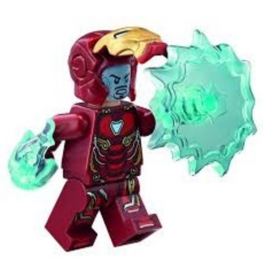 lego iron man minifigure infinity war