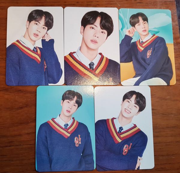 LF] BTS JAPAN 4TH MUSTER HAPPY EVER AFTER JIN PHOTOCARDS, Hobbies