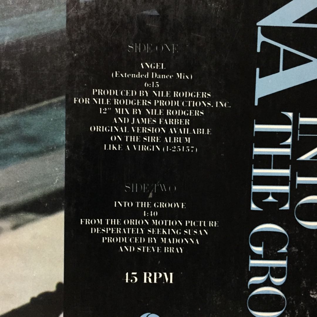 Madonna Angel Vinyl Record (Category: Vinyls) located in Manila. Submitted by camiela (Listing ID 165408860, Image 3). Description: all vinyl records came from US in mint condition! fixed price.