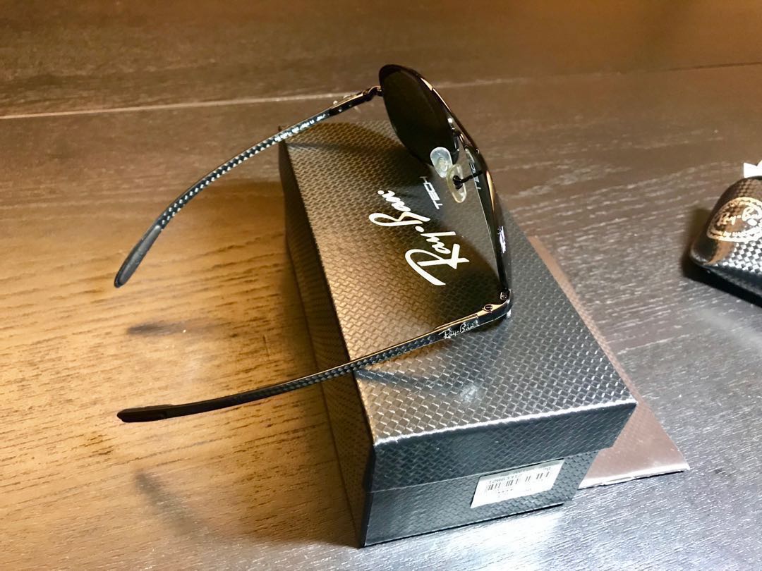 Men Sunglasses Ray Ban TECH carbon fibre collection, Men's Fashion, Watches  & Accessories, Sunglasses & Eyewear on Carousell
