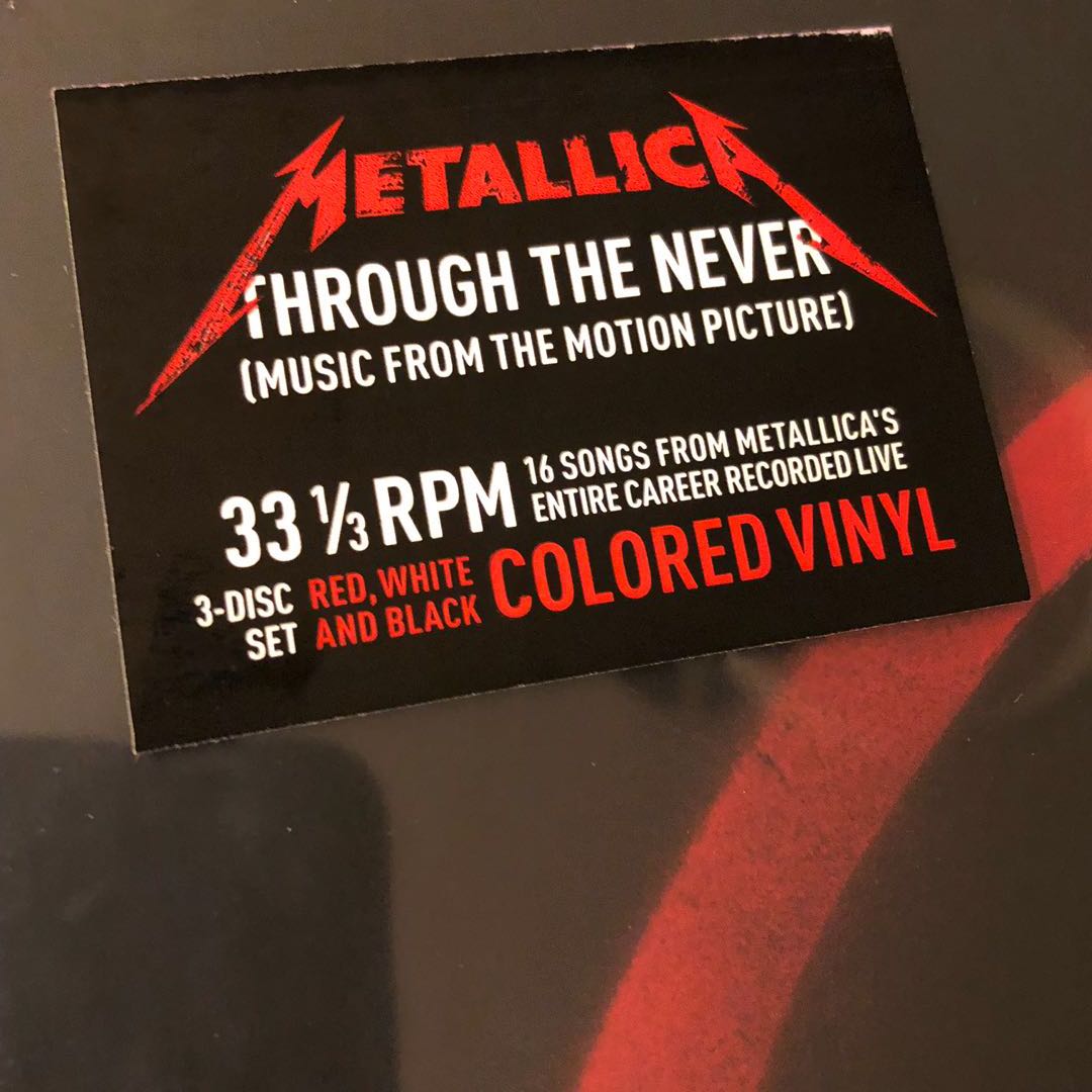 Metallica - Through the never. Vinyl Lp. New