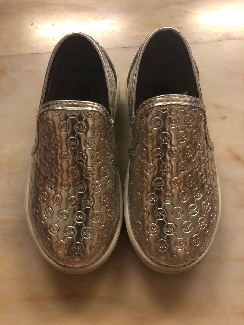 michael kors toddler slip on shoes