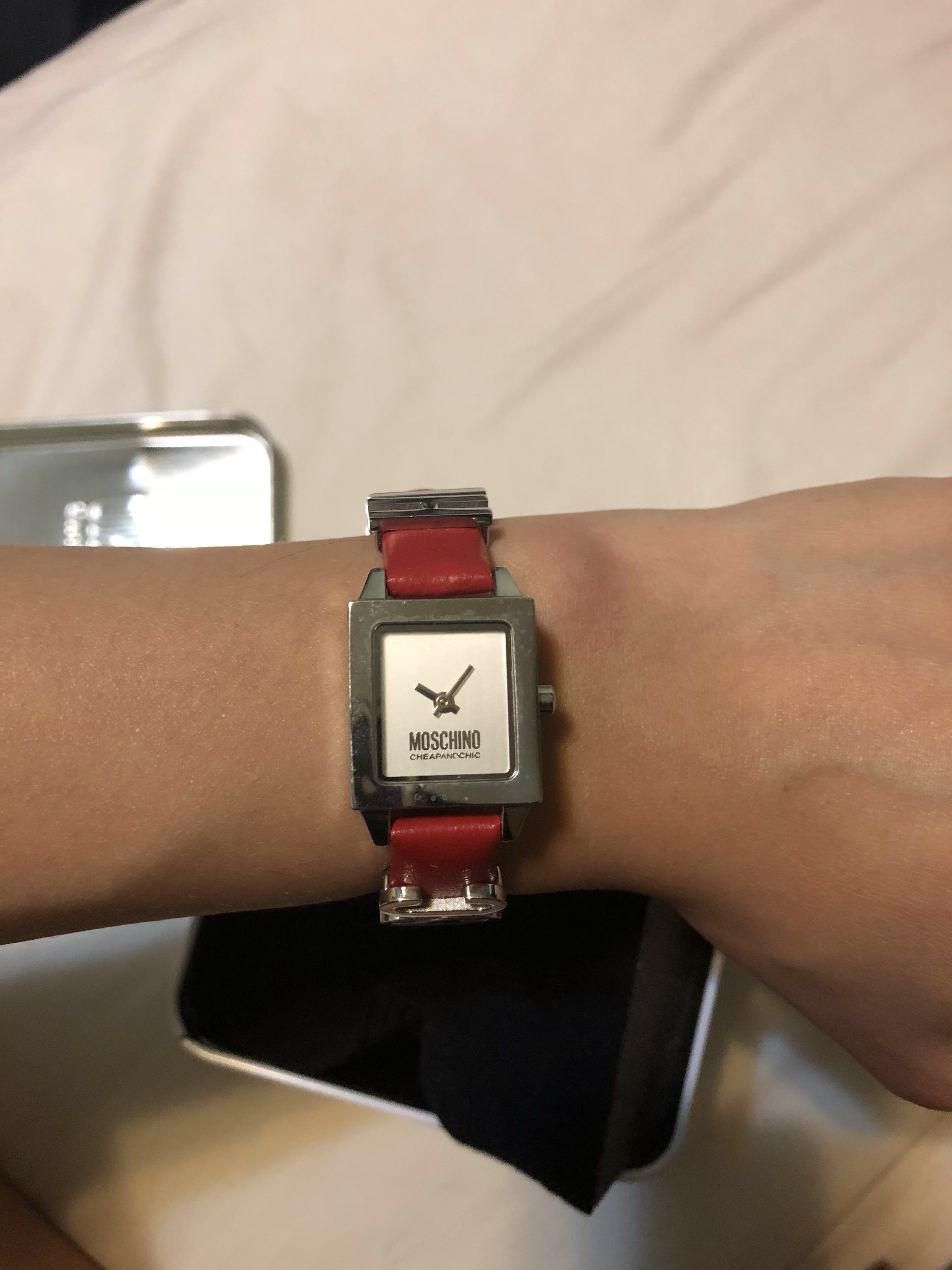 Moschino cheap and new arrivals chic watch price
