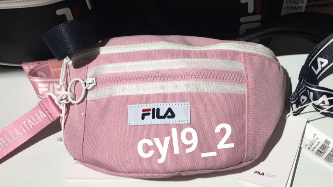 fila belt bag pink