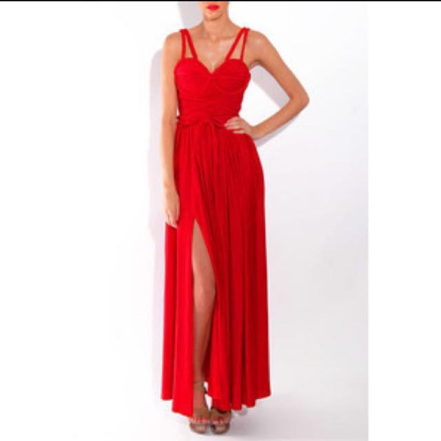 Satin Jersey Dress