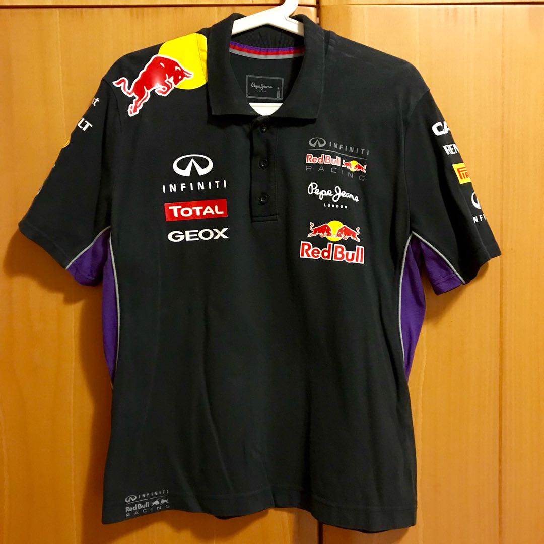 Infiniti red bull polo shirt discount