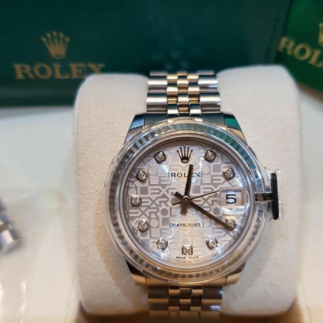 Rolex datejust computer face jr, Luxury, Watches on Carousell