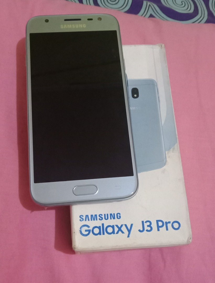 samsung j3 pro blue silver