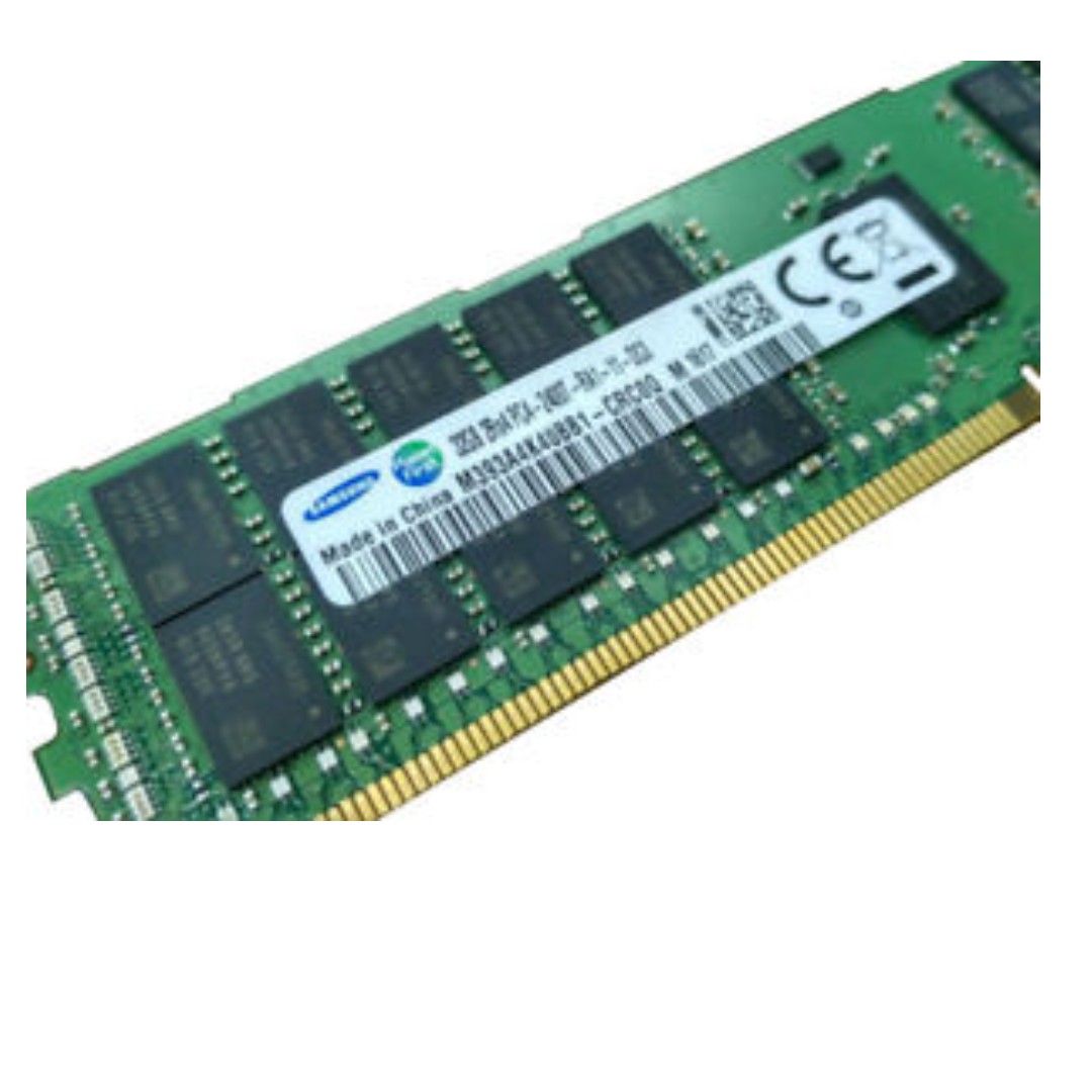 全新)SAMSUNG M393A4K40BB1-CRC 2400 32GB DDR4 ECC 服務器記憶體 