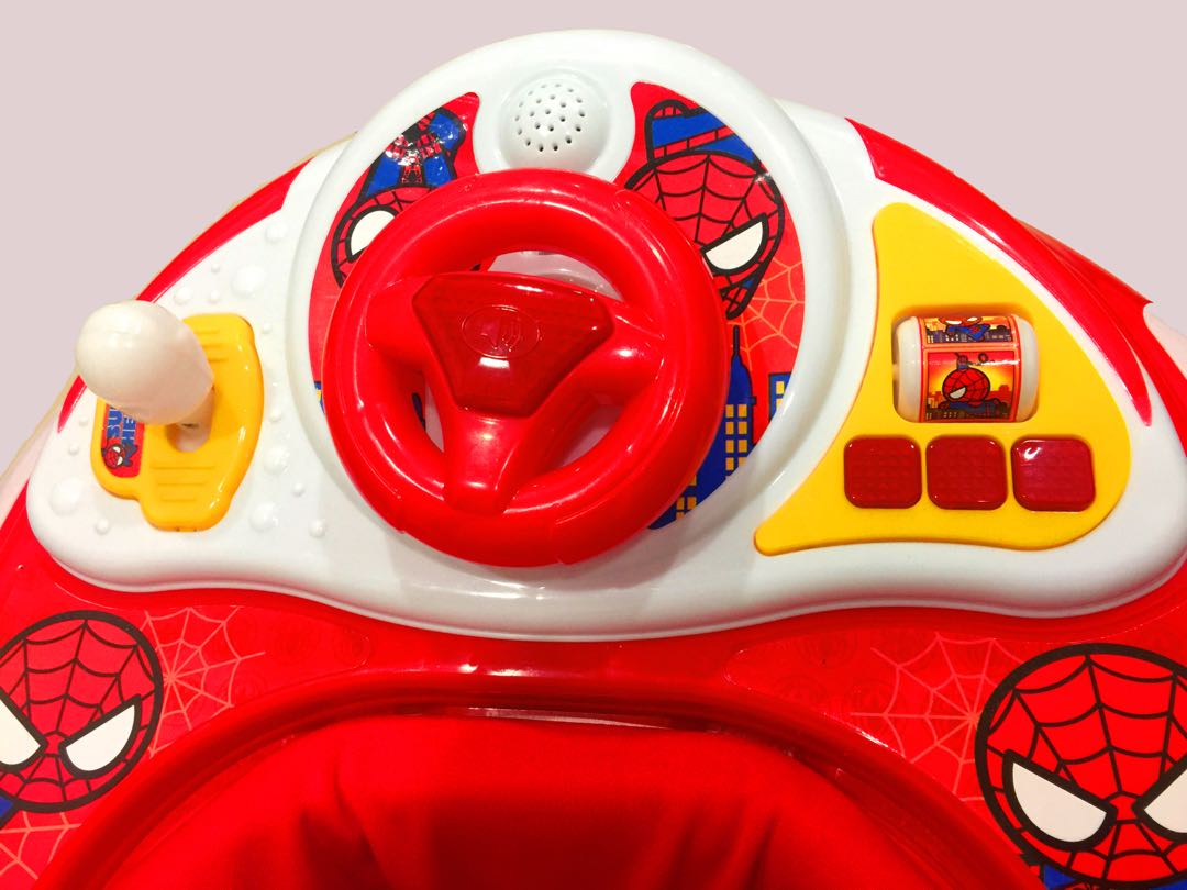 Spiderman hotsell baby walker