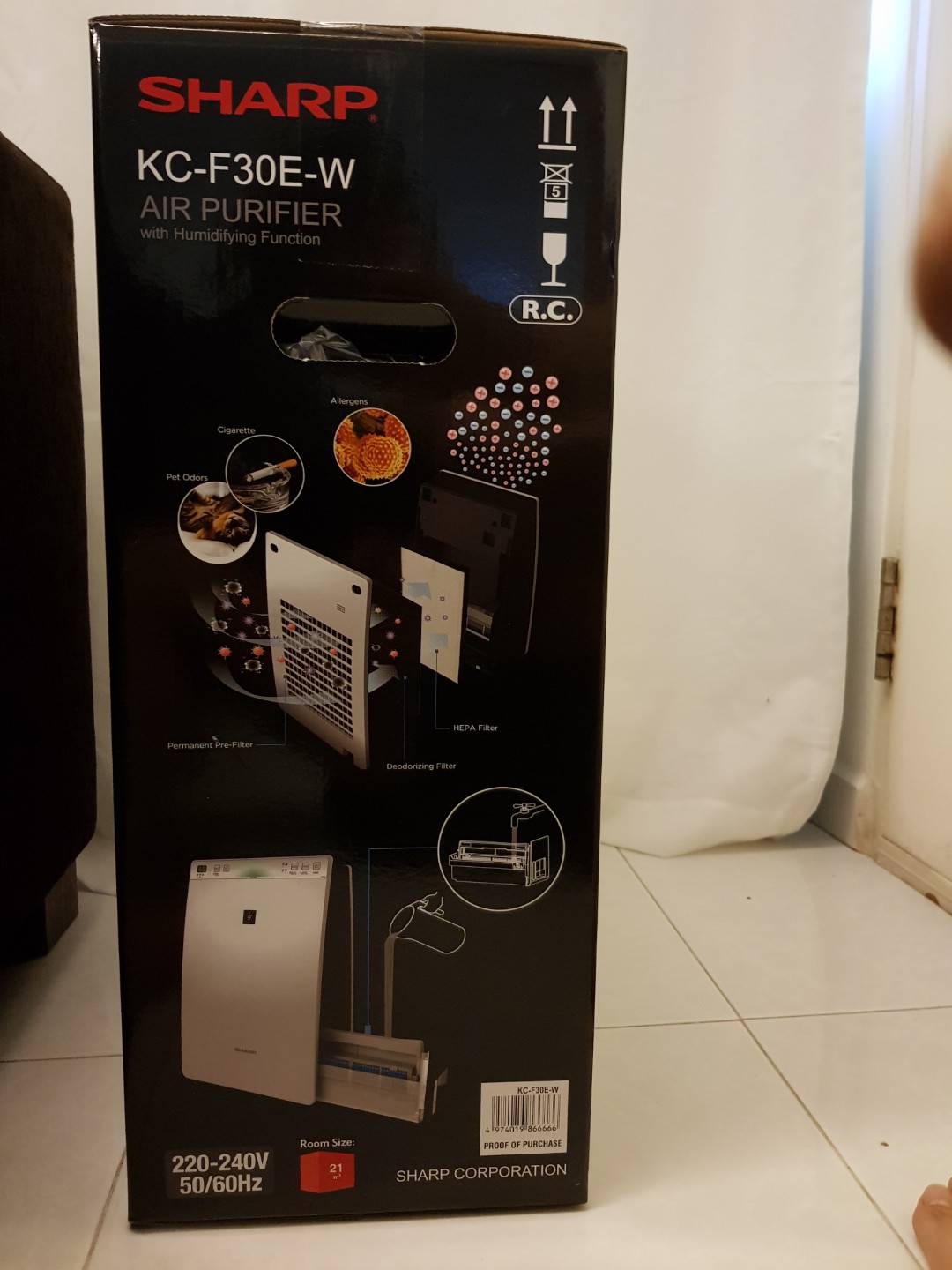 Sharp kcf30ew store