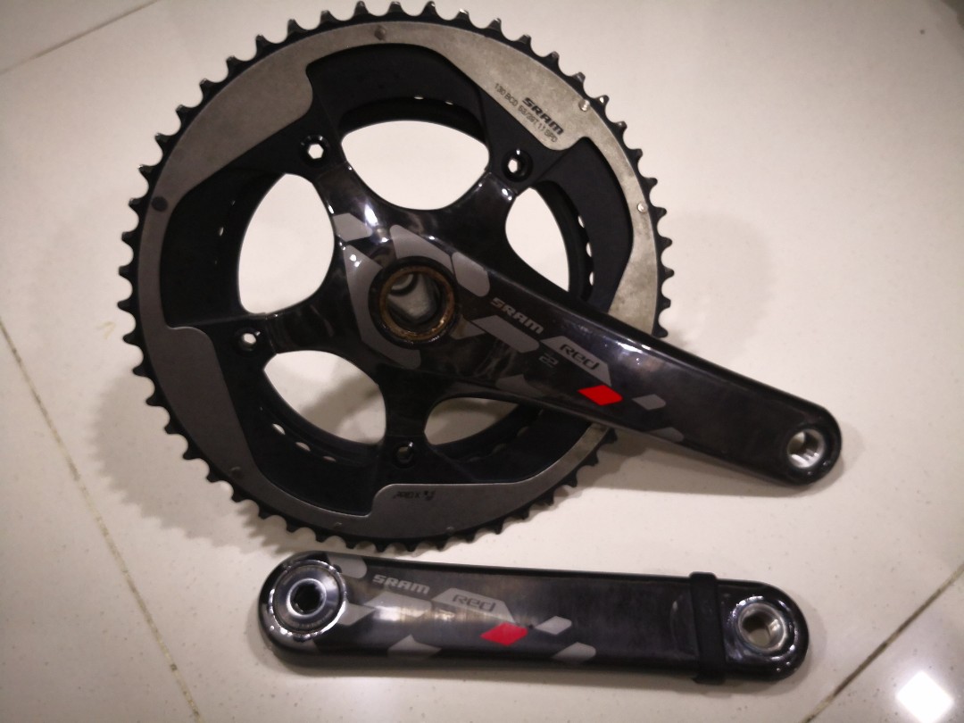 sram red carbon crankset